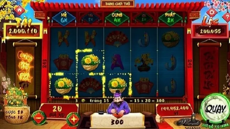 Quay Hũ Ông Đồ 8XX Nhận Ngay Jackpot Khủng Về Tài Khoản